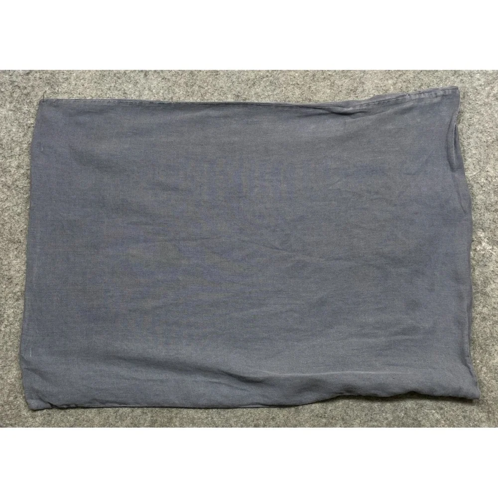 The Citizenry Stonewashed French Linen Standard Pillow Sham Gray Bedding